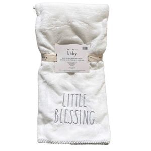 NEW Rae Dunn Little Blessings Baby Blanket